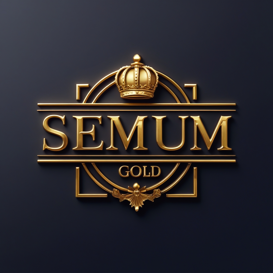 Leonardo_Phoenix_10_Generate_a_luxurious_3D_logo_with_a_premiu_2